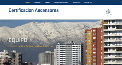 Desktop Screenshot of inae.cl